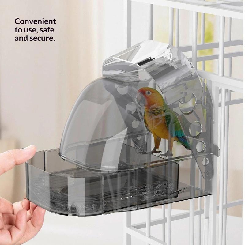 Large Transparent Bird Bath Bo - Bath 评论和价格
