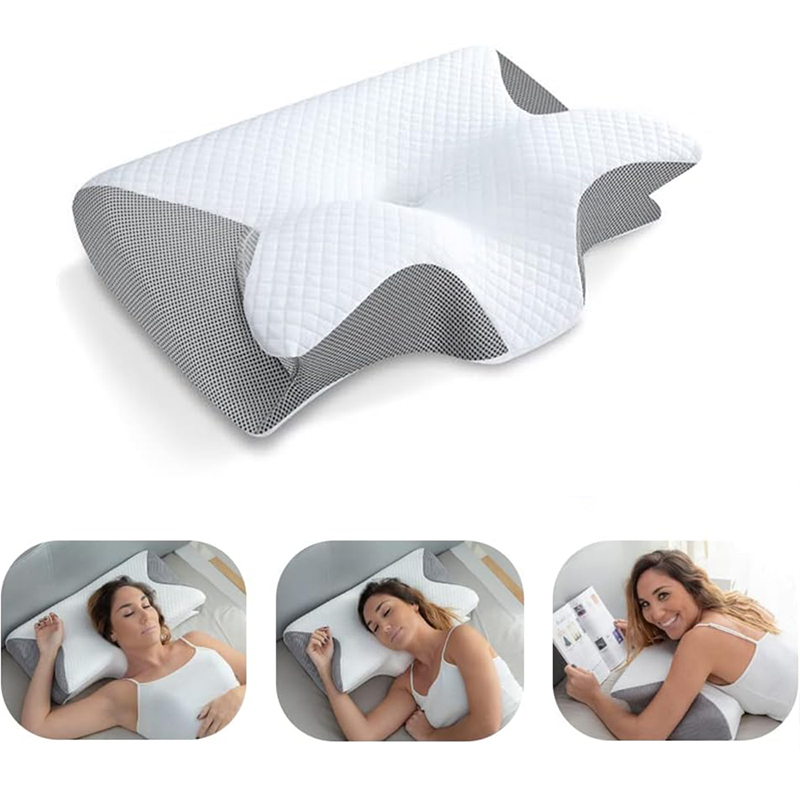 New Memory Foam Cervical Pillo - Anti Snore Contour Pillow 评论和价格