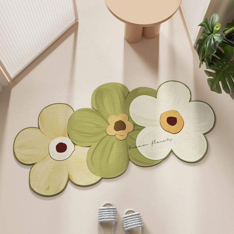VIKAMA Oval Diatomite Bath Mat - Quick Dry Diatomite Bath Mat 评论和价格