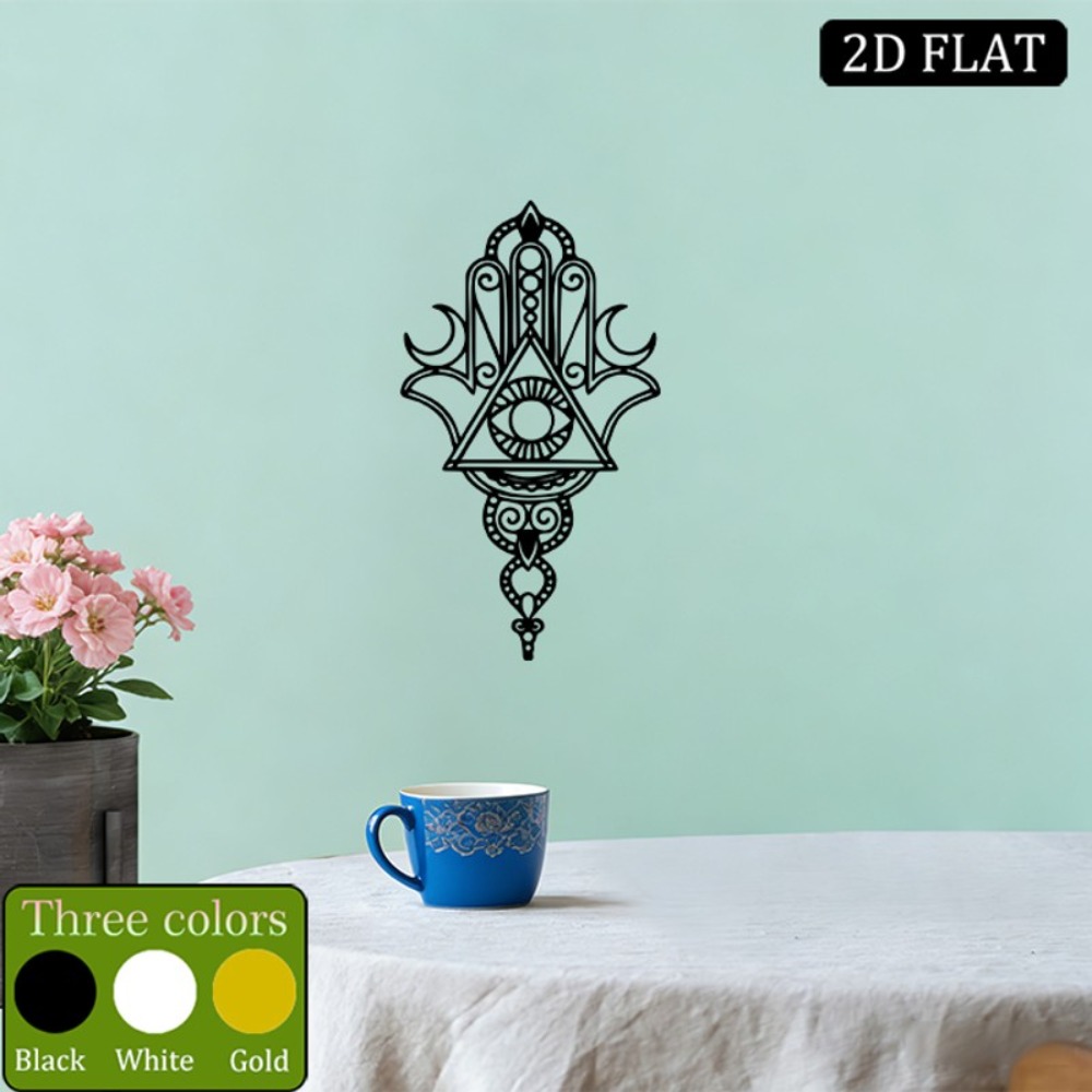 CIFBUY Iron Wall Art Hamsa Evi - Home Decor 评论和价格