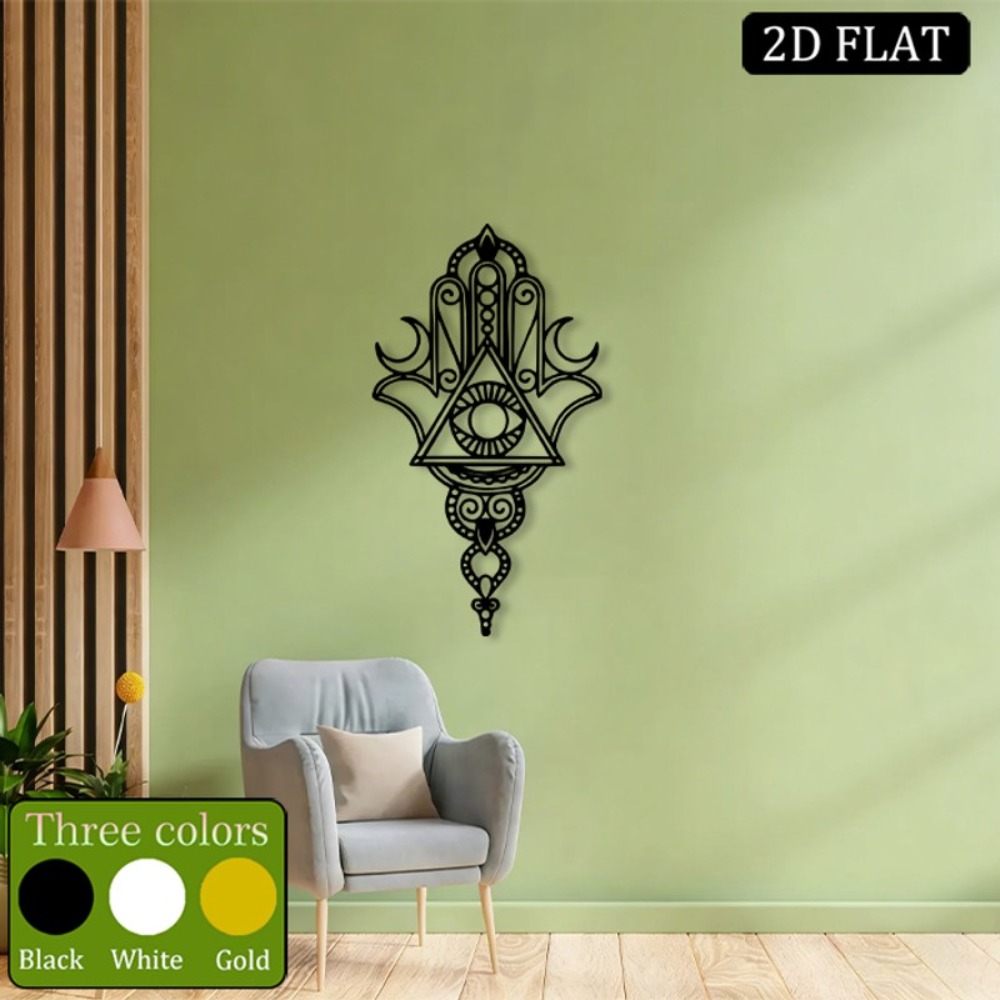 CIFBUY Iron Wall Art Hamsa Evi - Home Decor 评论和价格