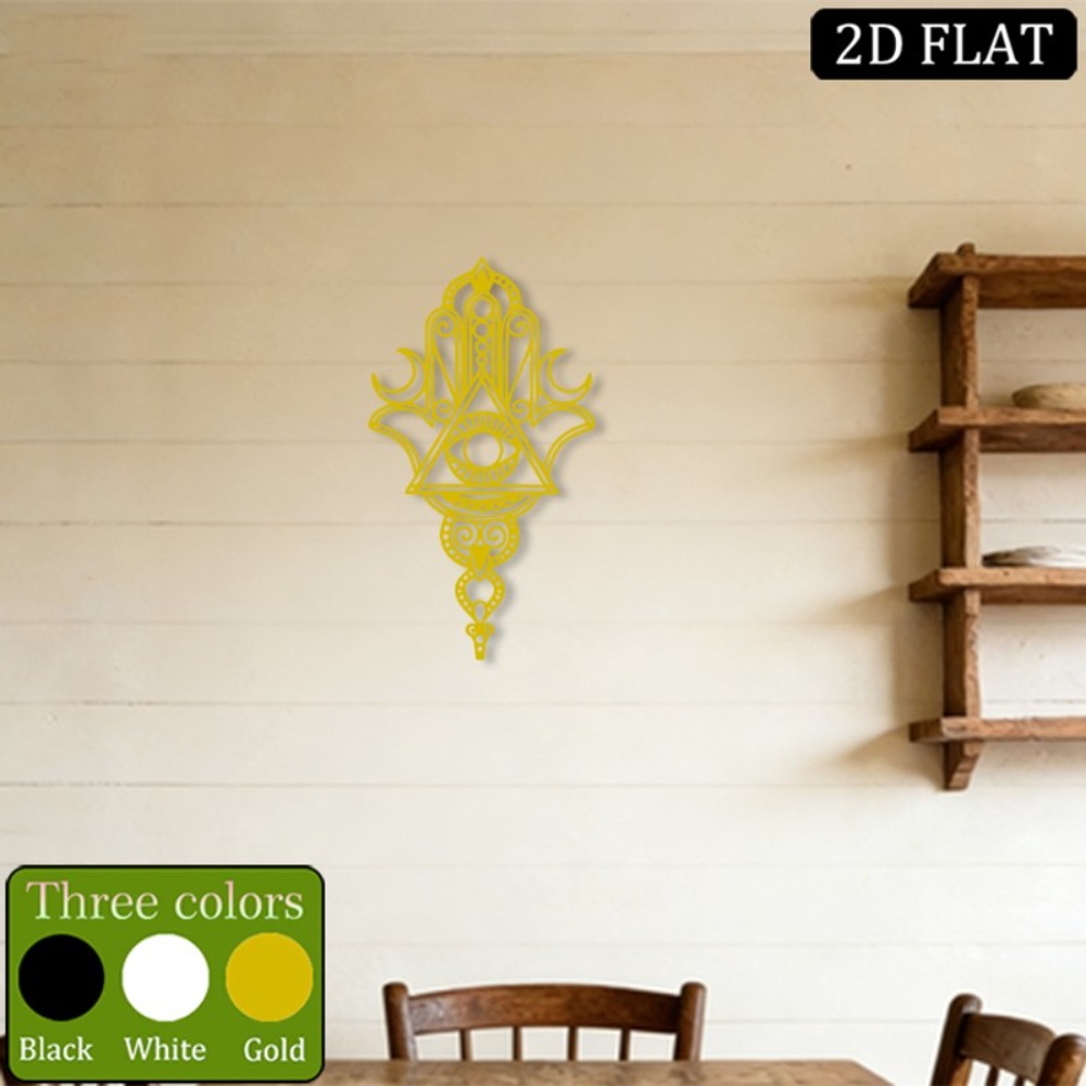 CIFBUY Iron Wall Art Hamsa Evi - Home Decor 评论和价格