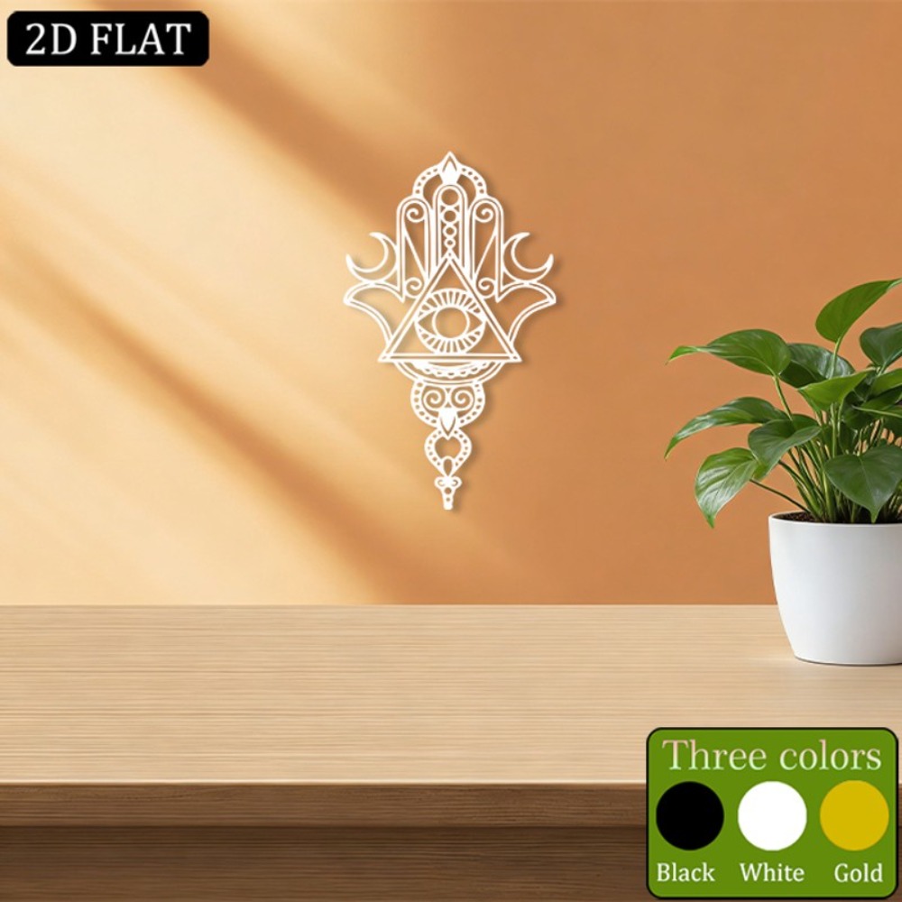 CIFBUY Iron Wall Art Hamsa Evi - Home Decor 评论和价格