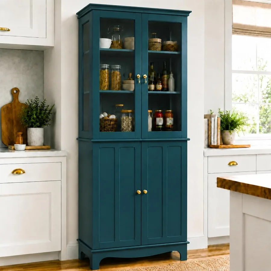 72 China Cabinet for Dining Ro - Kitchen 评论和价格