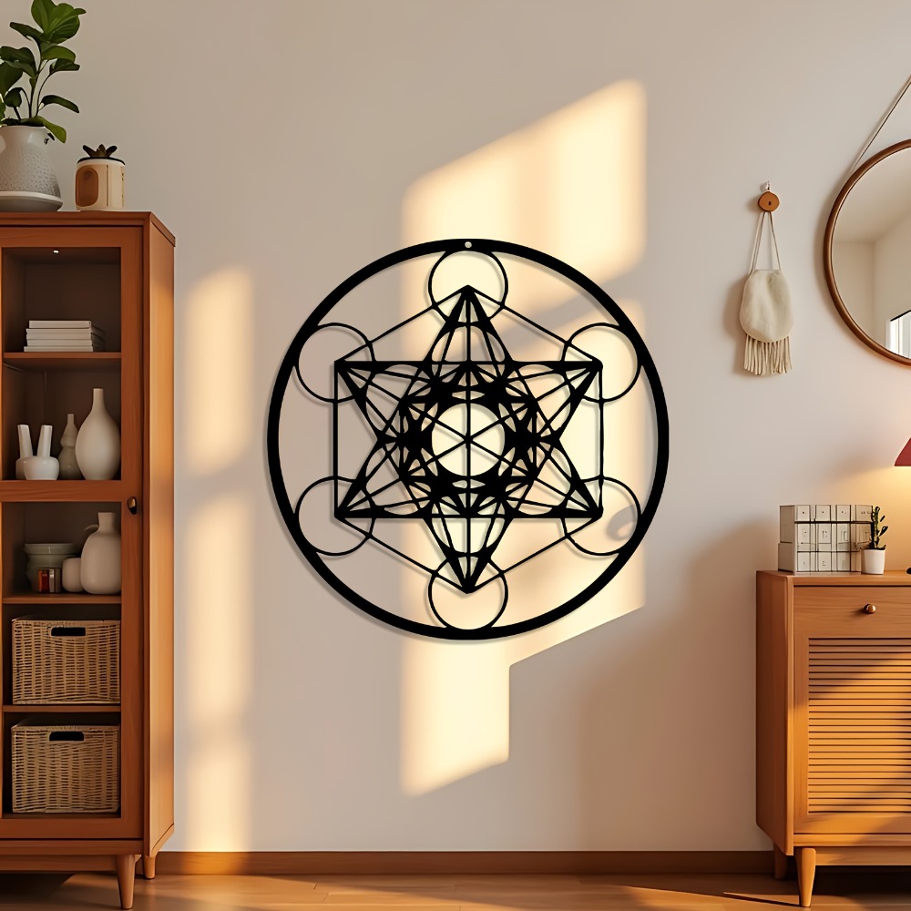 CIFBUY Iron Wall Art Star of D - Home Decor 评论和价格