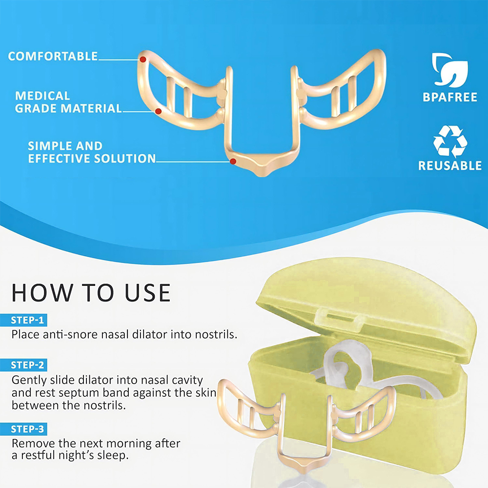 Snore Stopper Nasal Dilator fo - Anti Snore Contour Pillow 评论和价格