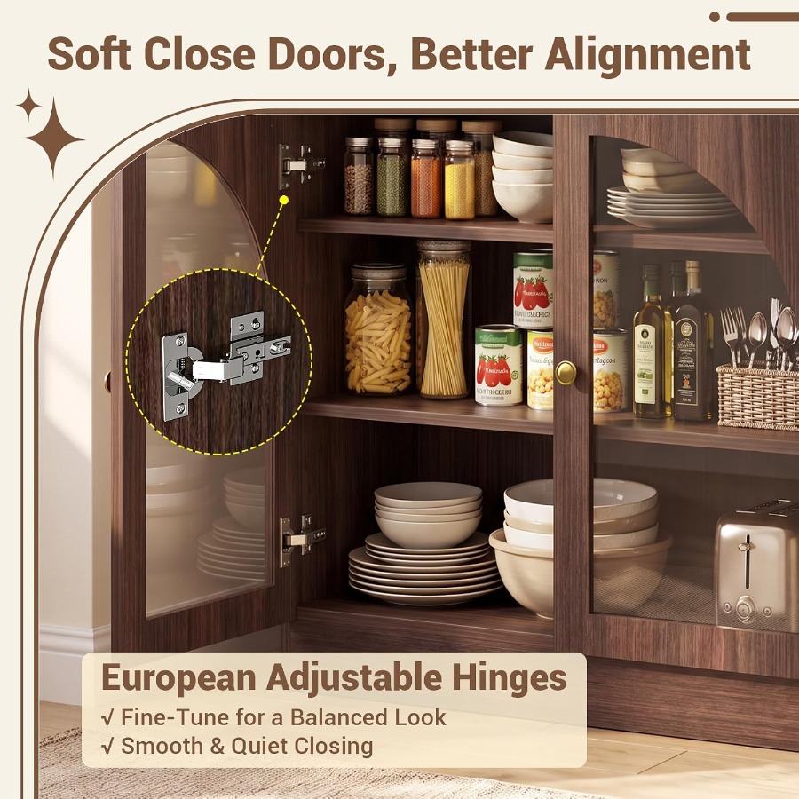 31.5 Sideboard Buffet Cabinet  - Storage & Organization 评论和价格