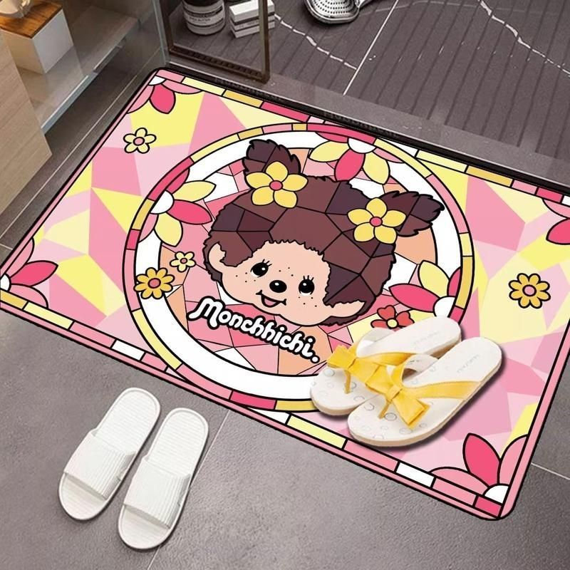 Monchhichi Cartoon Diatomite B - Quick Dry Diatomite Bath Mat 评论和价格