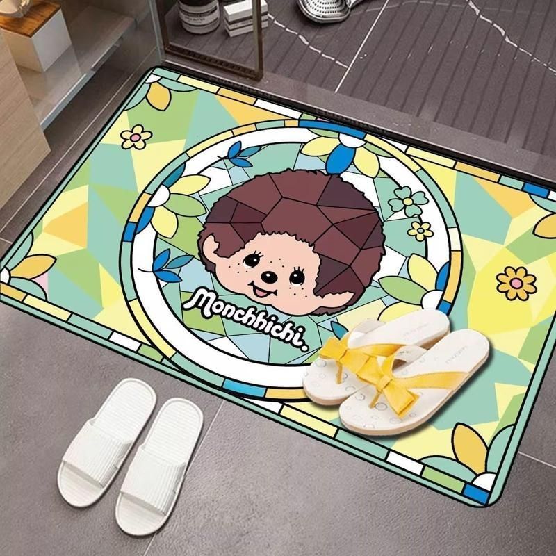 Monchhichi Cartoon Diatomite B - Quick Dry Diatomite Bath Mat 评论和价格
