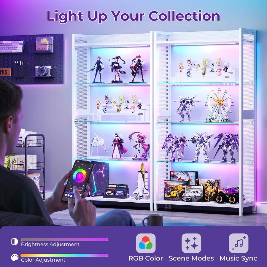 Display Case with Open Glass S - Lighting 评论和价格