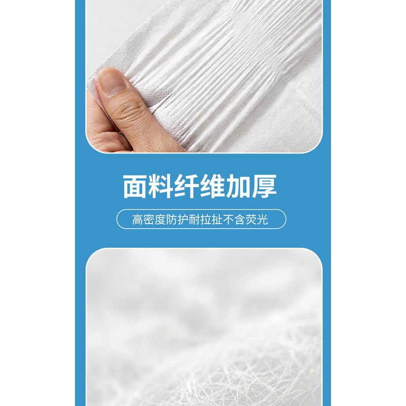 100Pcs Disposable Thick Non-wo - Waterproof Mattress Protector Breathable 评论和价格