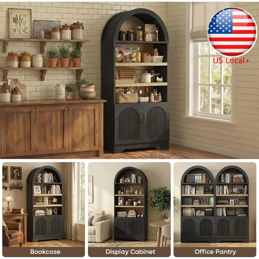 71 Tall Arched Kitchen Pantry  - Kitchen 评论和价格