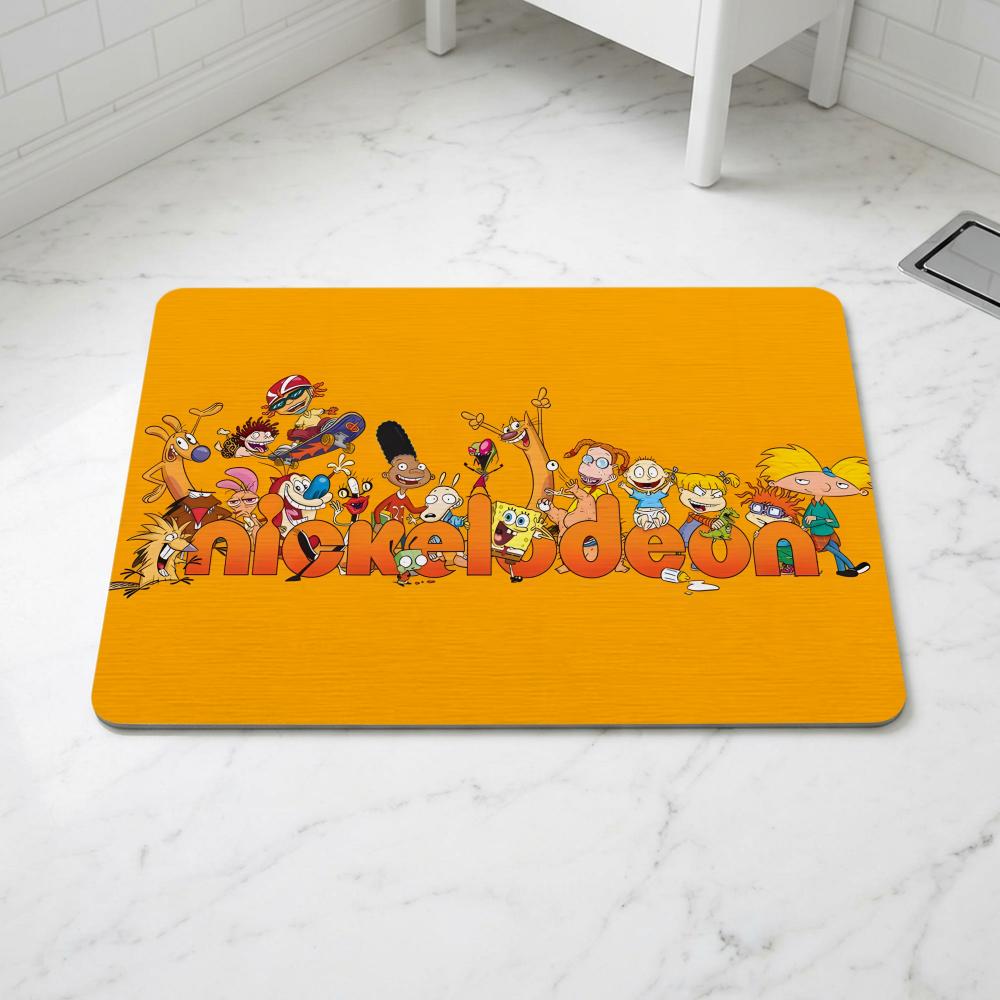 Cartoon H-Hey A-Arnold Floor M - Quick Dry Diatomite Bath Mat 评论和价格