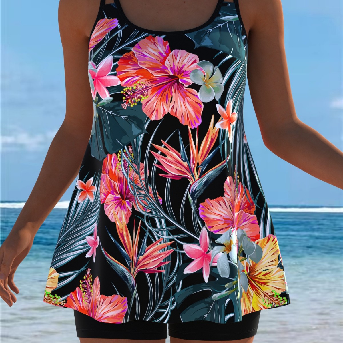 New Tankini Swimwears Tankini  - Bath 评论和价格