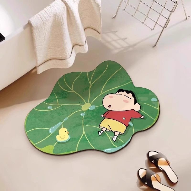 Kawaii Shin Chan Diatomite Bat - Quick Dry Diatomite Bath Mat 评论和价格
