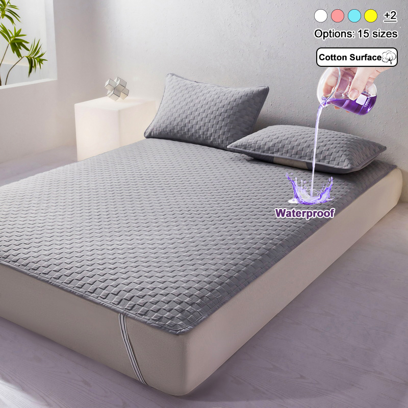 Waterproof Mattress Pad Cover  - Waterproof Mattress Protector Breathable 评论和价格