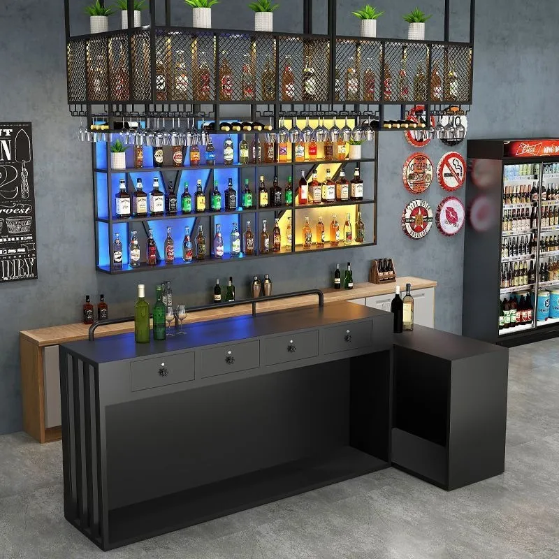 Wall Mounted Wrought Iron Wine - Storage & Organization 评论和价格