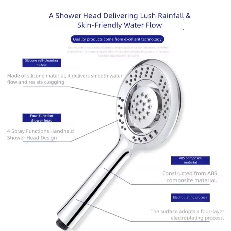 High Pressure Handheld Shower  - High Pressure Shower Head Handheld 评论和价格